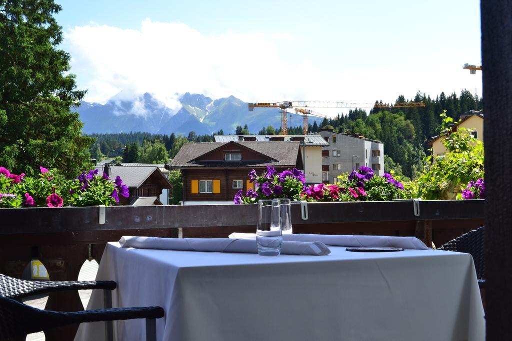Hotel-Restaurant Bellevue Flims Exteriör bild