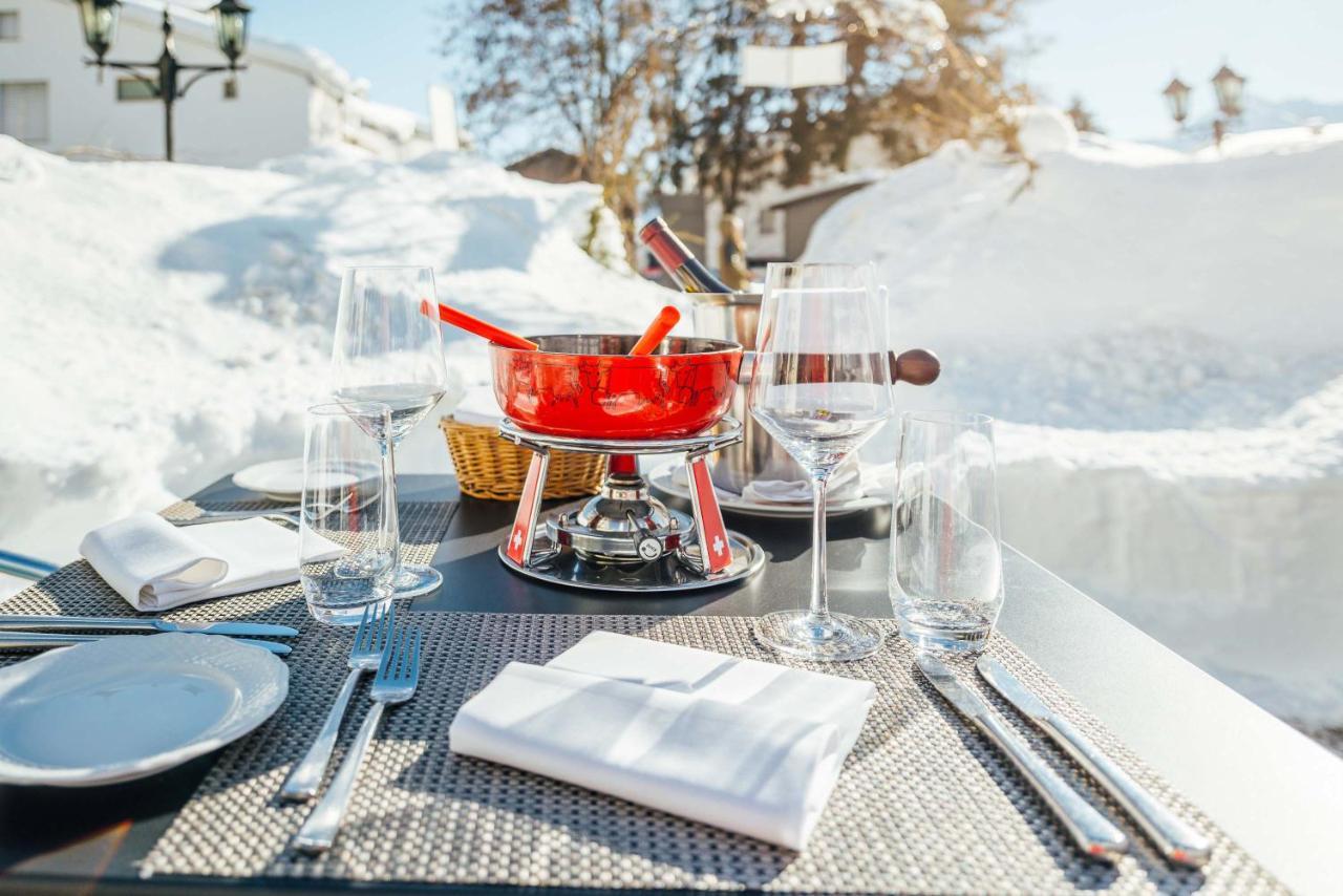 Hotel-Restaurant Bellevue Flims Exteriör bild