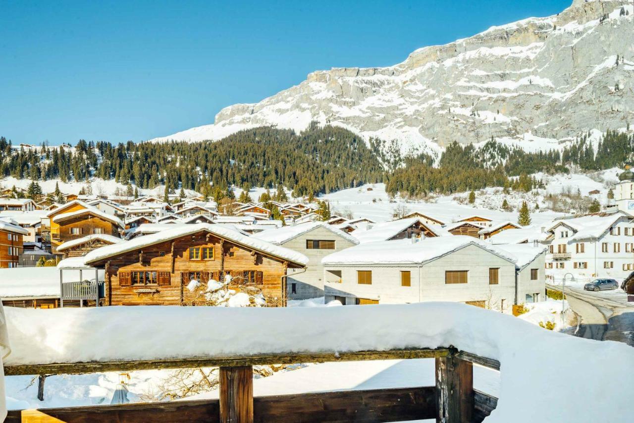 Hotel-Restaurant Bellevue Flims Exteriör bild